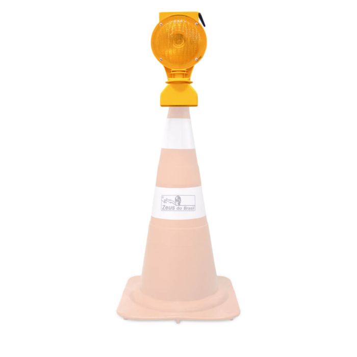 Sinalizador Solar para Cone Traflight