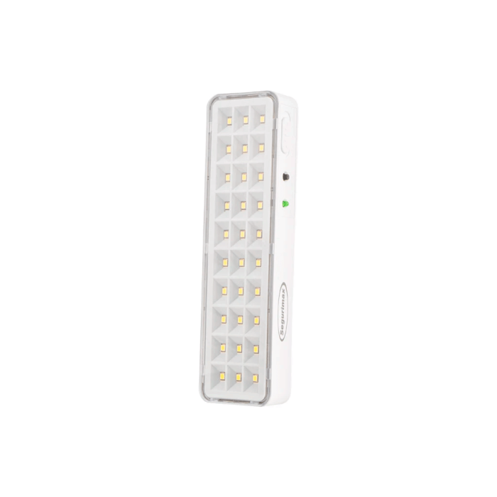 Luminária de emergência autônoma 30 Leds Super Slim