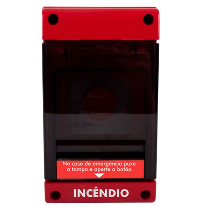 Acionador manual IP66 12v-24v convencional