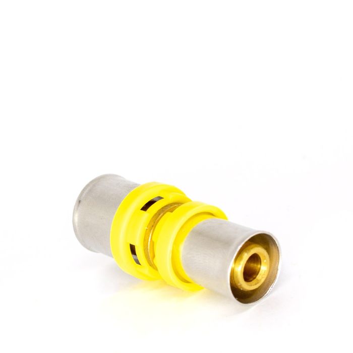 Luva de redução de compressão PEX multicamadas para gás - 25x20mm