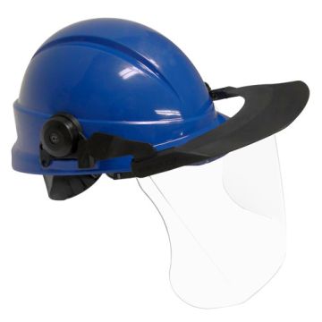 Capacete com protetor facial incolor - CA 27628