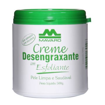 Creme Mavaro Desengraxante com Esfoliante - 500g