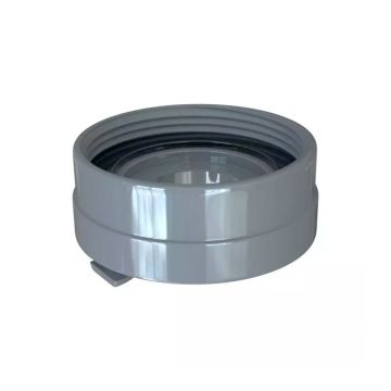 Adaptador storz para rosca globo em alumínio - 1.1/2 pol. para 2.1/2 pol.