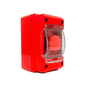 Acionador manual IP55 24v endereçável