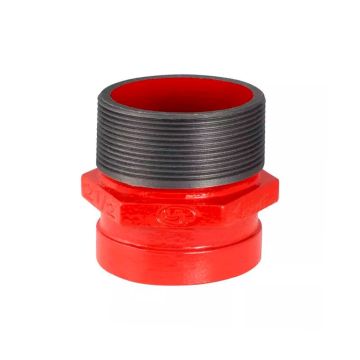 Adaptador Ranhurado - Rosca Macho BSP Lede