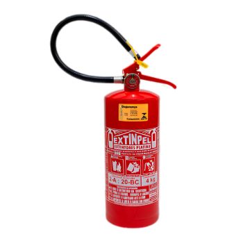 Extintor PQS 4kg ABC carga para 3 anos - Extinpel