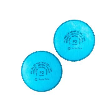 Filtro P2 Vapor Orgânicos + Gases Ácidos Modelo 7020 - ProtecFace