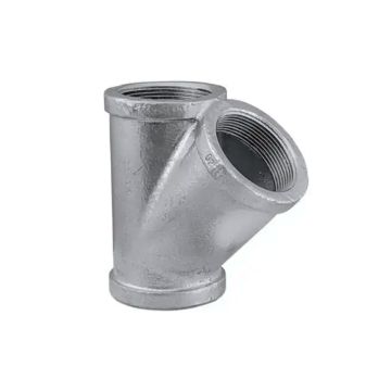 Conexão tee Y galvanizado 1.1/2" 45º