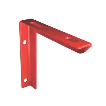 Suporte mão francesa p/ abraçadeira Tubo 2'' a 4'' - 150x180mm