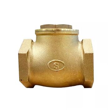 Válvula retenção horizontal portinhola - 1/2 pol.