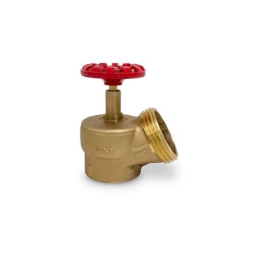 Válvula angular hidrante (registro globo) 200 lbs 2.5 pol. x 45 graus