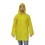 Capa chuva PVC forrada com manga e capuz amarela - CA 28191 thumbnail