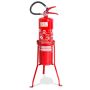 Suporte Extintor Chão - tripé P8/P12/AP/Co2 reforçado (Vermelho) thumbnail