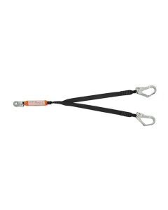 Talabarte Y MG Cintos MULT 1892G fita plana com absorvedor com gancho mosquetão aço 55mm