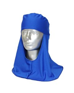 Touca &Aacute;rabe Soldador em Helanca Azul