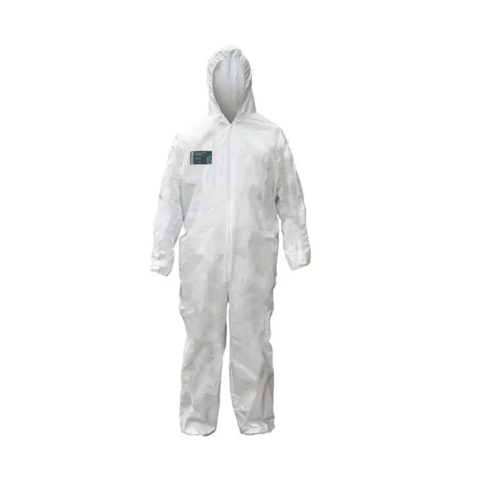 EPI Zeus Macacão de Segurança Vicsa Steelgen Branco Tyvek - CA 20662