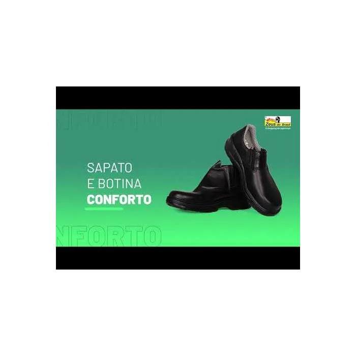 EPI Zeus Sapato Conforto com Elástico Solado Bidensidade - CA 42631