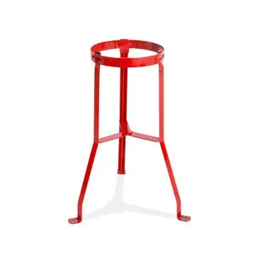 Suporte Extintor Chão - Tripé P8/P12/AP/Co2 Reforçado (Vermelho) Suporte Extintor Chão - Tripé P8/P12/AP/Co2 Reforçado (Vermelho)