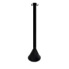 Pedestal PVC preto 90cm Pedestal PVC preto 90cm